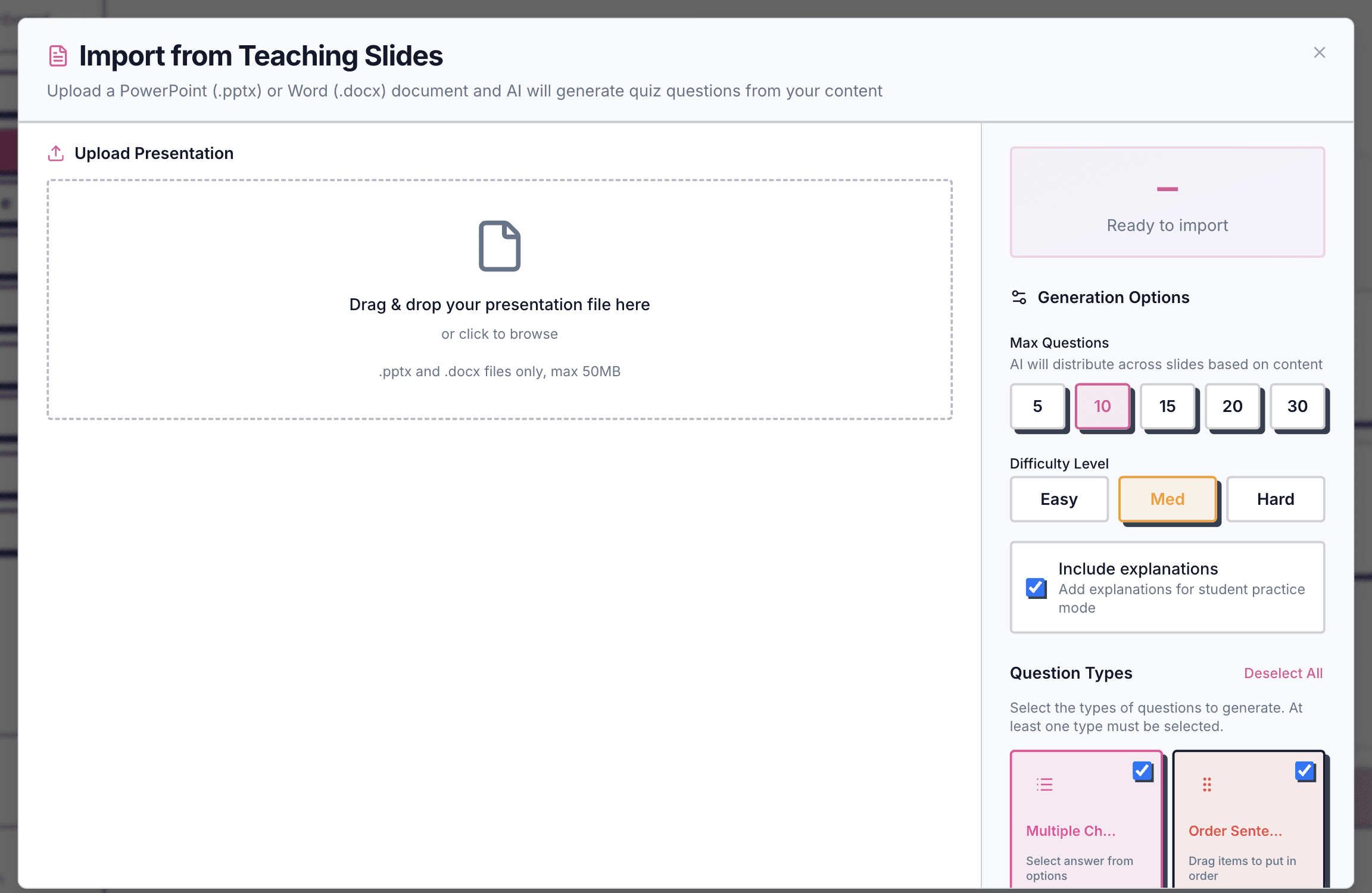 Document Import with AI