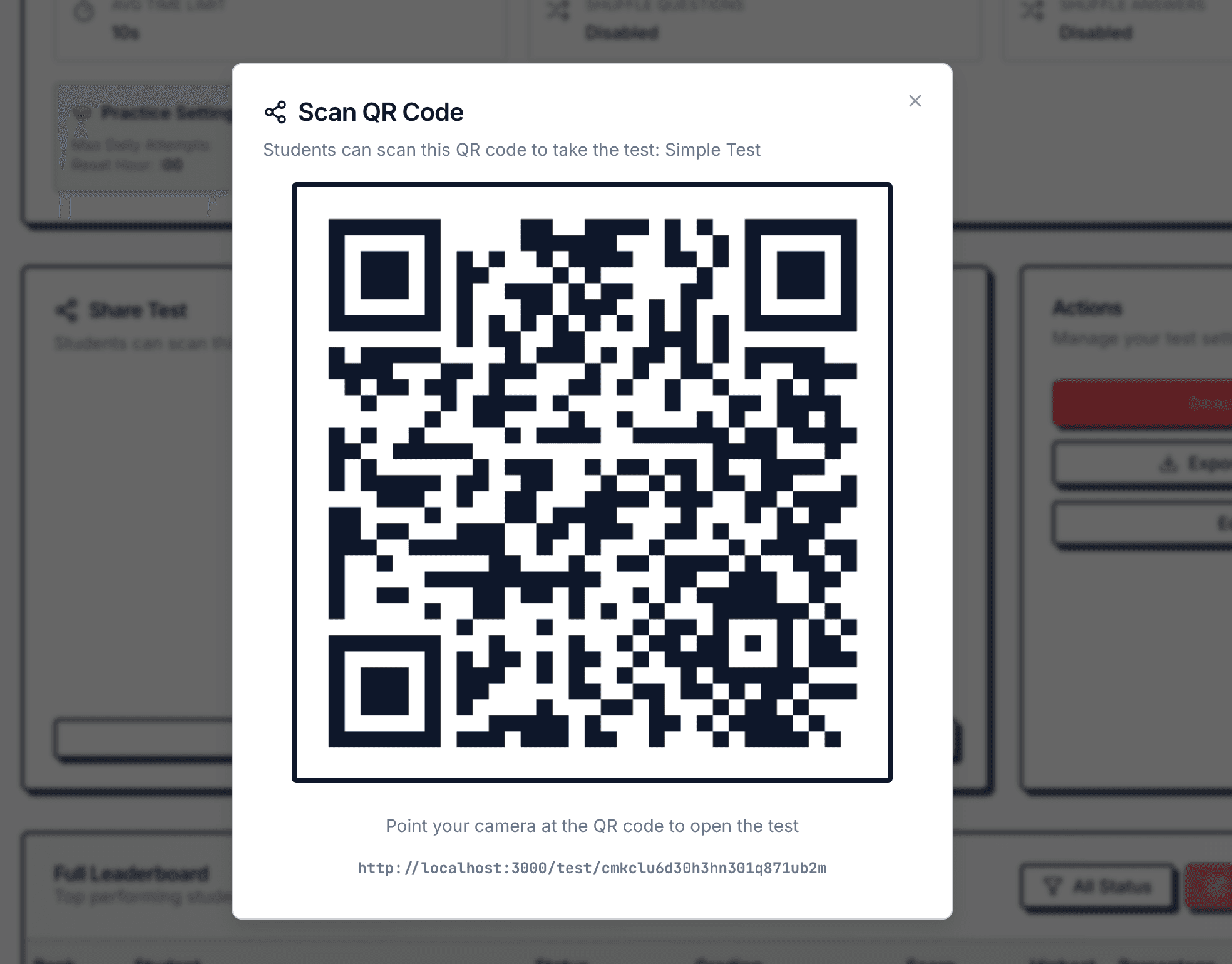 Scan QR code or click link